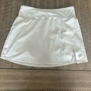 White Fabletics Athletic Skort